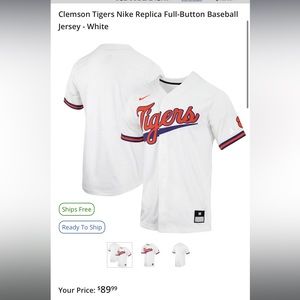 Nike Baseball Jersey